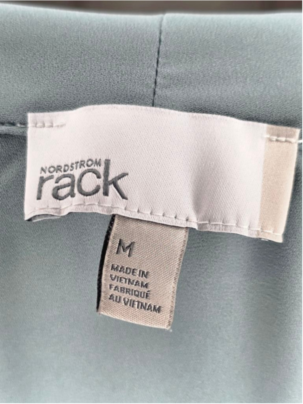 Nordstrom Rack Light Blue Sleeveless Blouse Women’s Size M - Picture 4 of 5